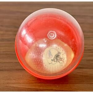 1990’s NFL AFL Toy Machine Rubber Football Houston Oilers Novelty Collectible